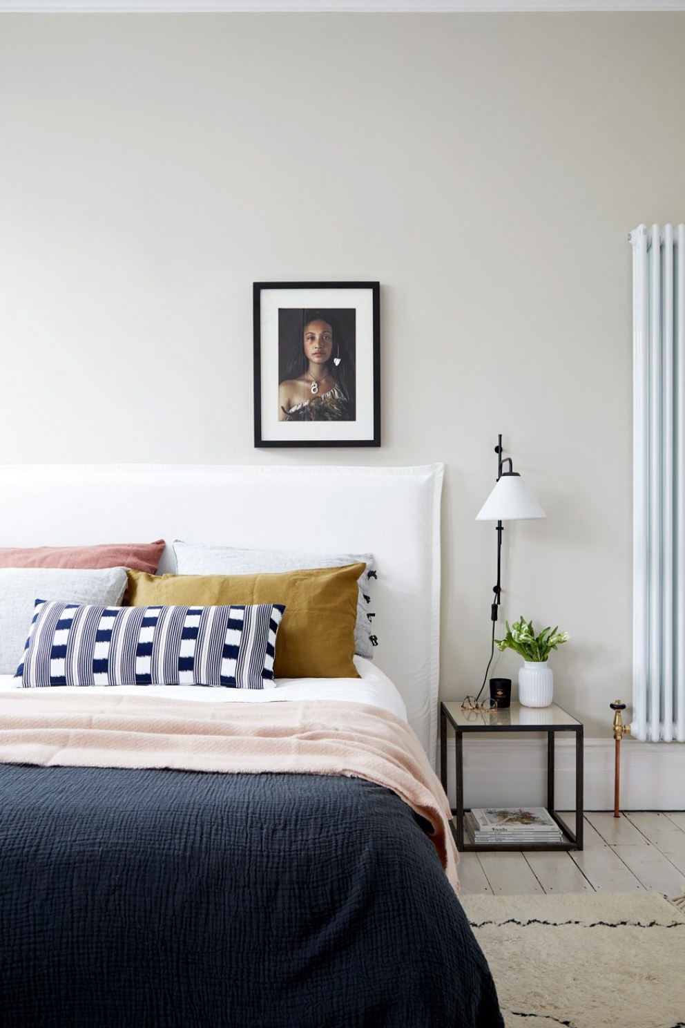 Abbeville, SW4 | Calm neutral bedroom | Interior Designers